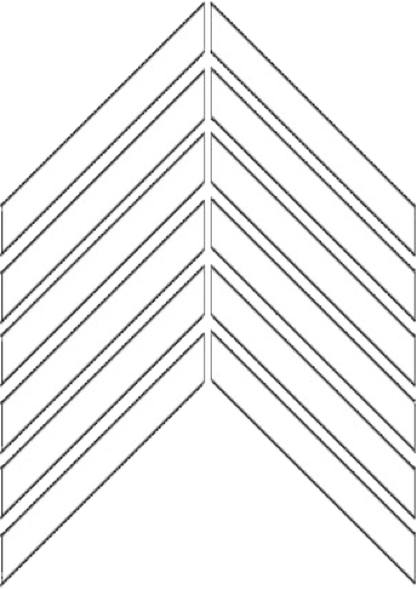 Image of chevron tile layout.