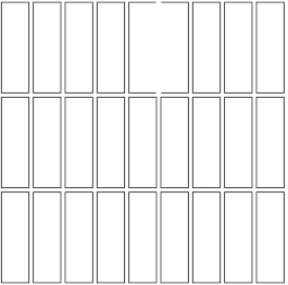 Image of vertical reach tile layout.